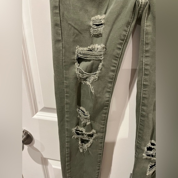 Size 0 American Eagle Super Stretch X Hi Rise Jegging - Picture 4 of 8